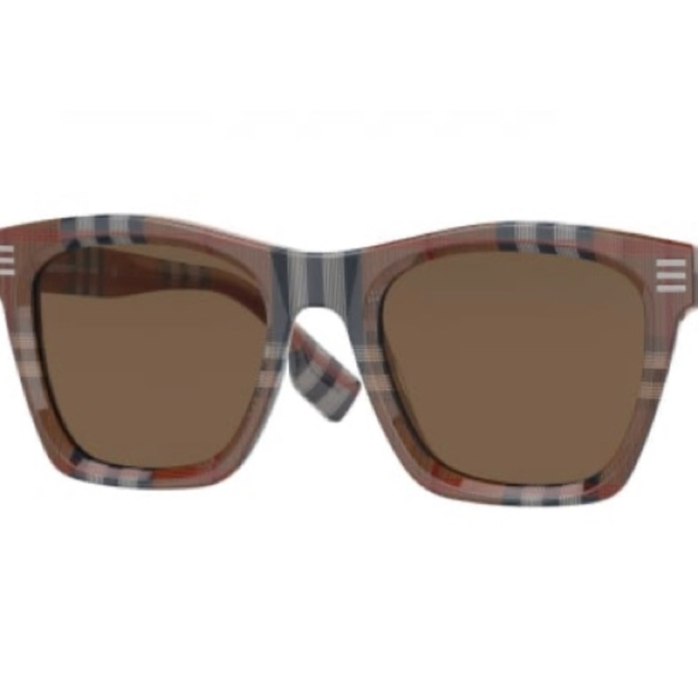 Auth NWT BURBERRY Plaid unisex sunglasses never worn